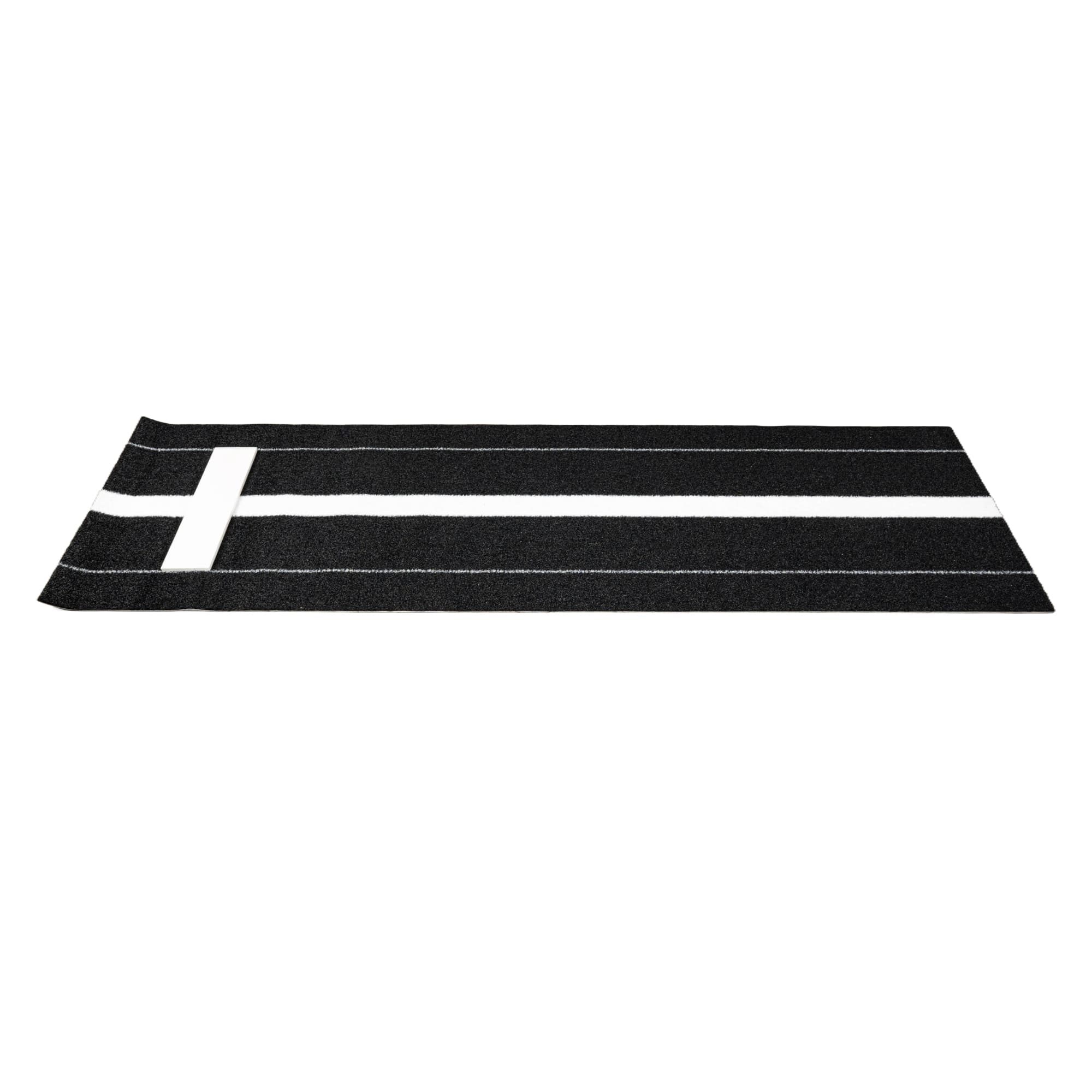 Elite Black Softball Pitching Lane (5MM Anti-Slip Backing)