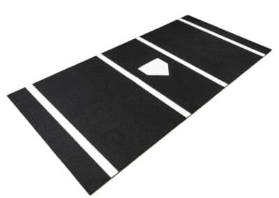6'x12' PROBALL Black with Inlay Plate (5MM Foam Backing)