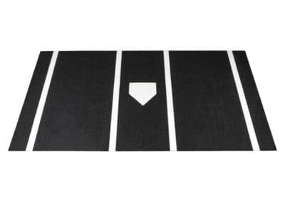 6'x12' PROBALL Black with Spray Plate (5MM Foam Backing)